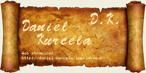 Daniel Kurćela vizit kartica